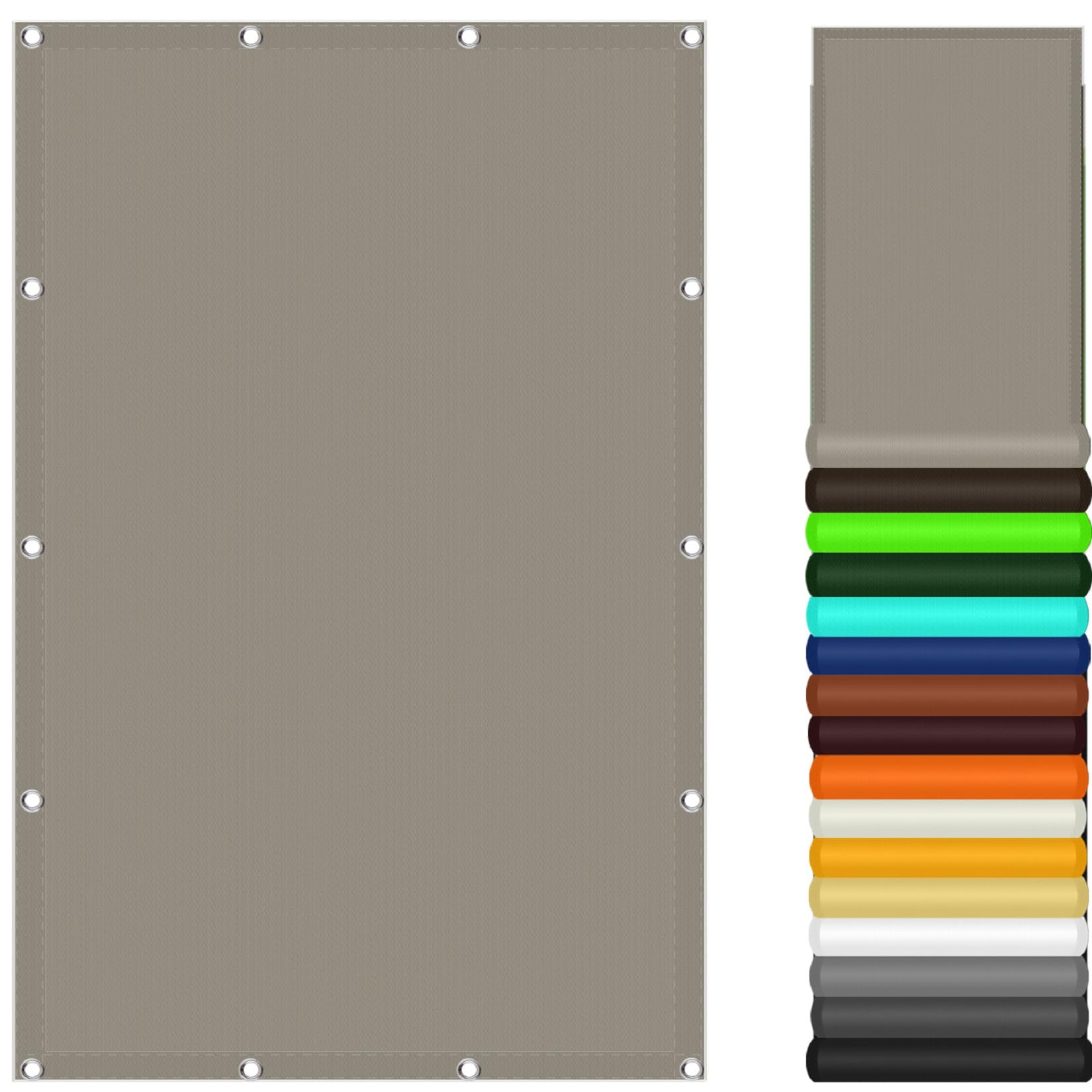 Filet dombrage 240 x 280 cm pour extérieur balcon terrasse et piscine