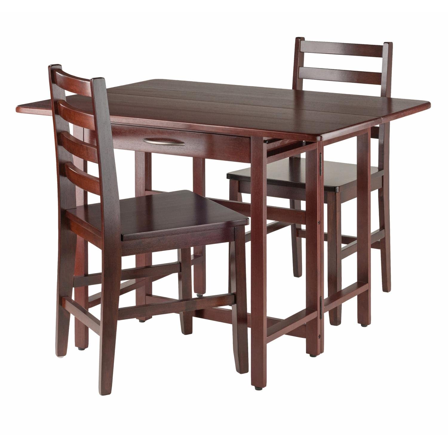 Amazon.com - Winsome Wood Taylor Dining, 41.73x30.51x29.13, Walnut - Tables