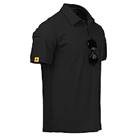 geeksport Polo Uomo Manica Corta Polo Shirt Sportiva Uomo Golf T