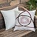 Housse de Coussin taies d'oreiller pour canapé-lit,décoratif,Décor spires, abstrait, techno, modèle, à, modèle, nucléaire, trou pli,Motifs imprimés Décoration de la Maison Housse de Coussin 45 x 45 cm