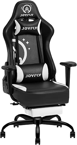 ZHISHANG Silla Gamer - Sillas de videojuegos para adultos, silla ergonómica para computadora de PC con respaldo alto, reposacabezas y soporte