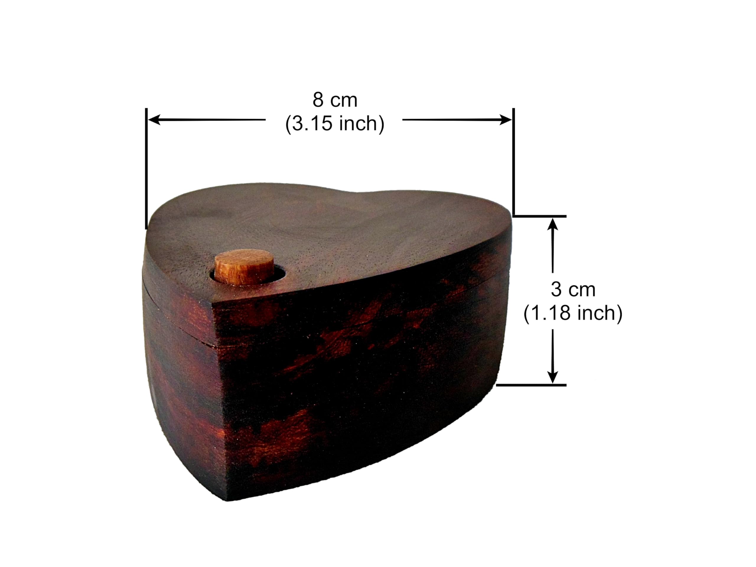 Stetsel Wooden Handcrafted Rajasthani Tilak & Pooja Chopra (Divine Heart) 4