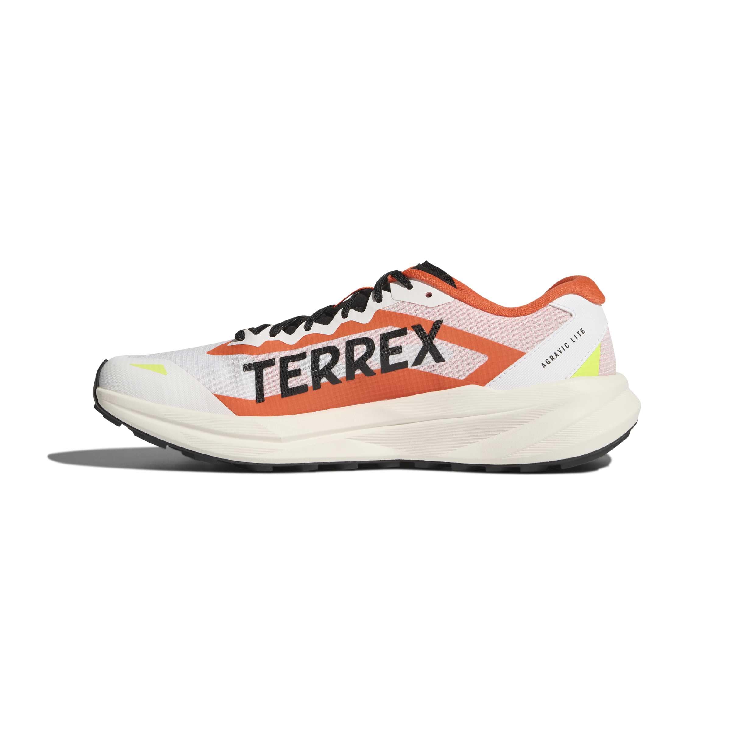 adidas Men's Terrex Agravic Lite Shoes, FTWR White/core Black/Impact Orange, 7 UK