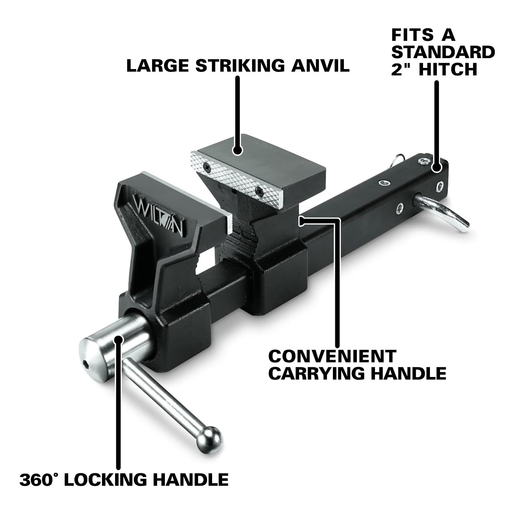 Jet 10025 ATV All-Terrain Vise, 12,7 cm