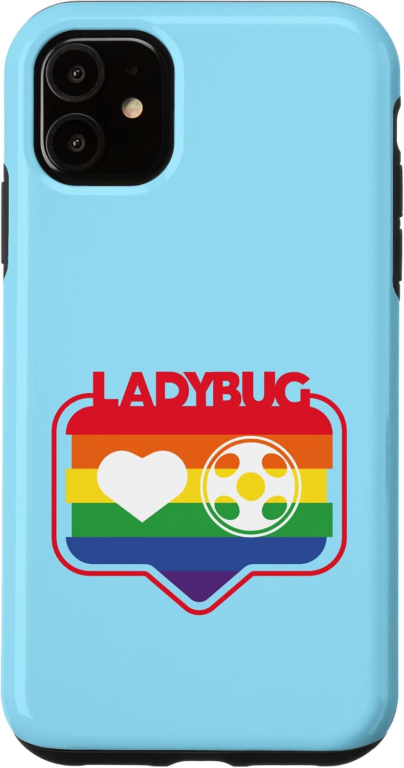 iPhone 12 mini Miraculous Ladybug Rainbow Collection with Ladybug Case