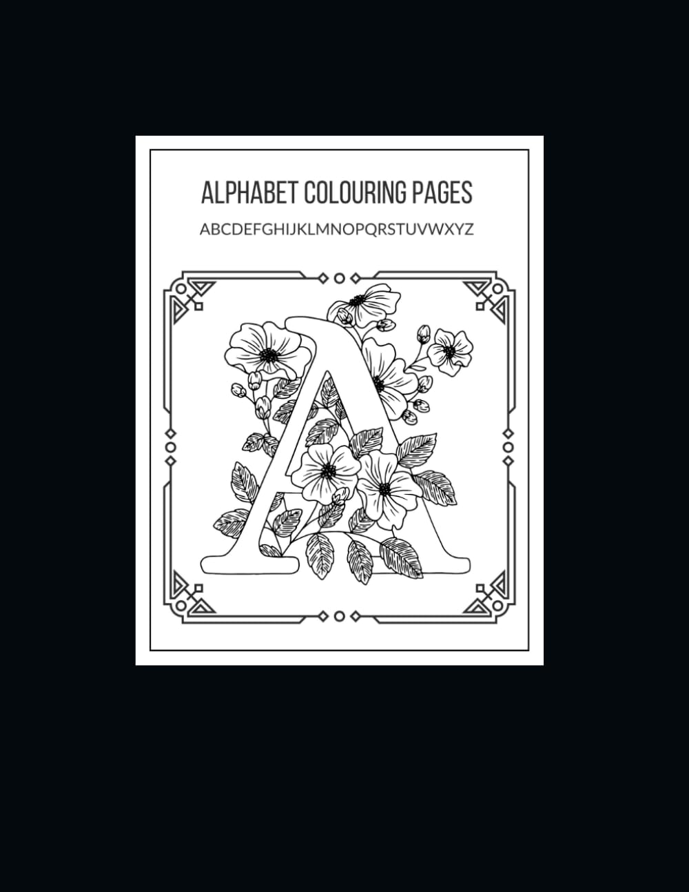 Alphabet Colouring Pages
