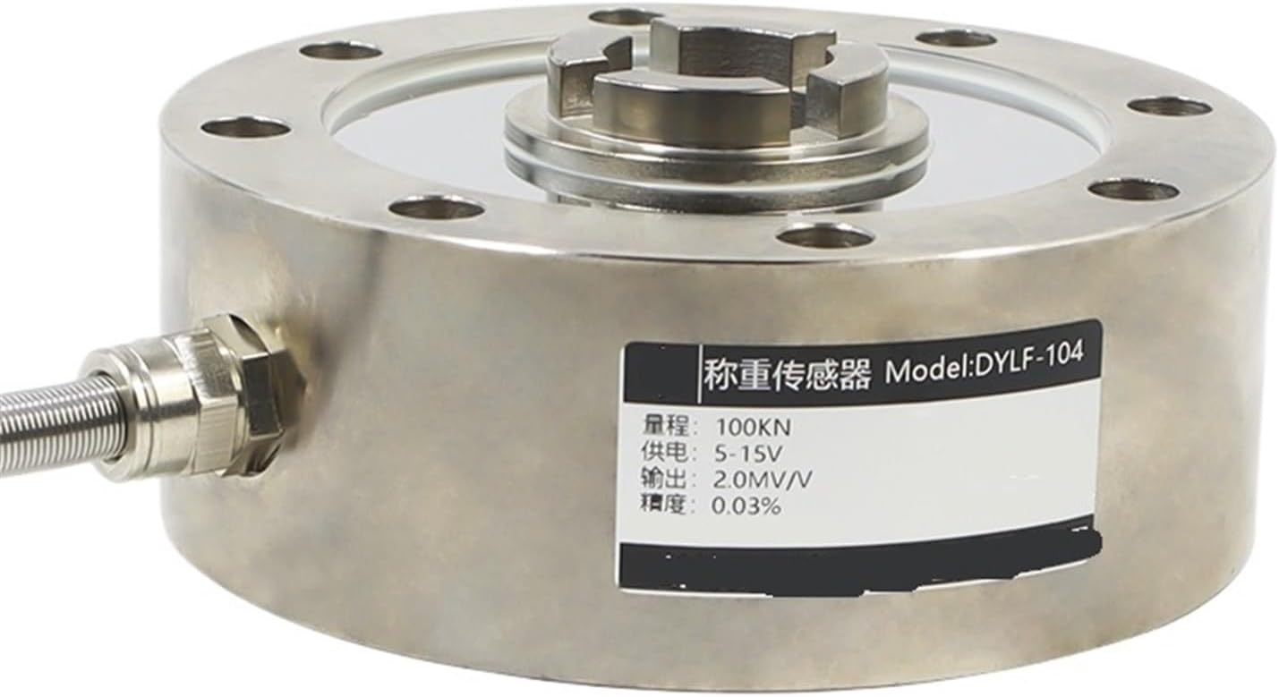 1pcs DYLF-104 Spoke Weighing Sensor for Sensor Testing Machine Large-Range Weighing Force Sensor(50KN)
