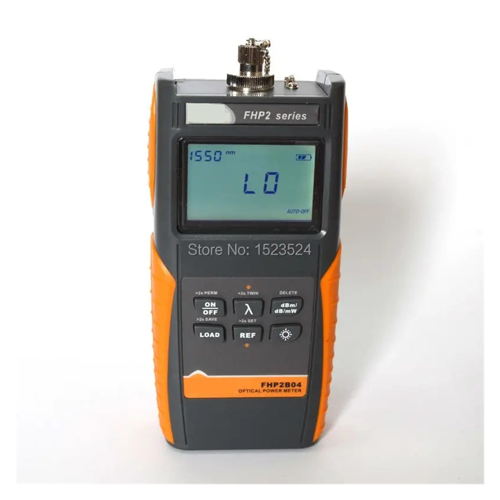Compteur de puissance à Fiber optique 2A04/2B04, avec plage de -70 à + 10dBm ou de -50 à + 26dBm, longueur d'onde 850/1300/1310/1490/1550/1625nm(FHP2A04)