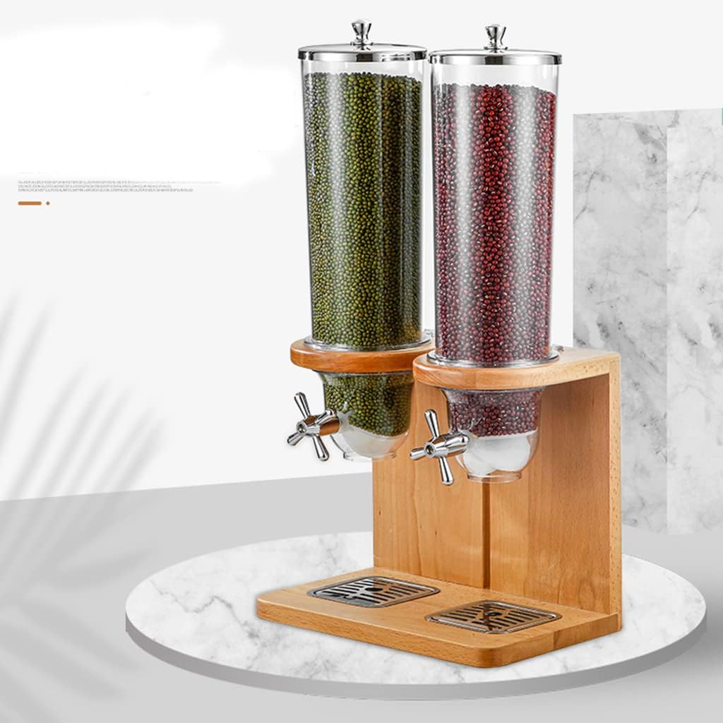 Stainless Steel Oatmeal Dispenser is Suitable for Storing Grain-Free Cereals (Size: 642025/643422/644822 cm) (C)