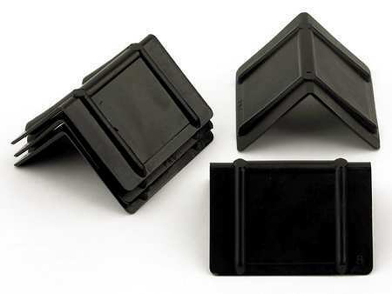 Imballaggi Point - Esquinas de plástico para fleje - 4 x 4 cm - Modelo sin puntas - Protección de bordes cajas y palés durante embalaje, almacenamiento y envío - Juego de 1000