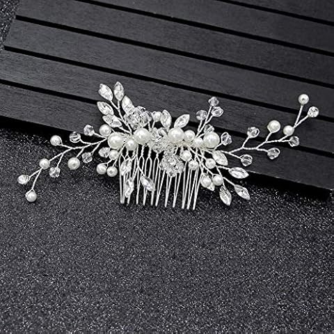 Braut Kamm Frauen Perle Schmuck Haarschmuck Braut Braut Kamm Hochzeit Elegante Kopfschmuck Cover