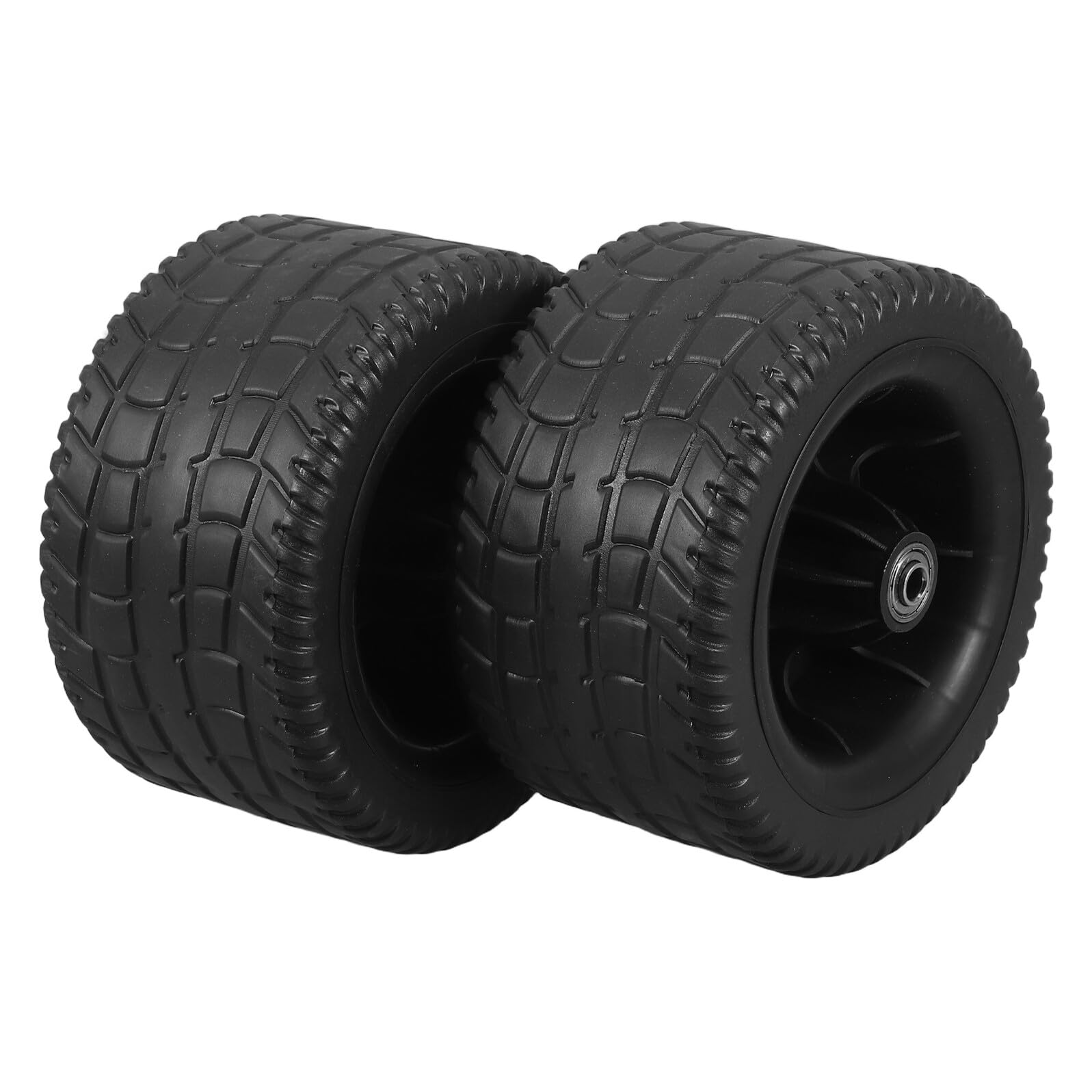 Chariot de camping Mikikit : 2 roues caoutchouc pour rouler sur sable et terre