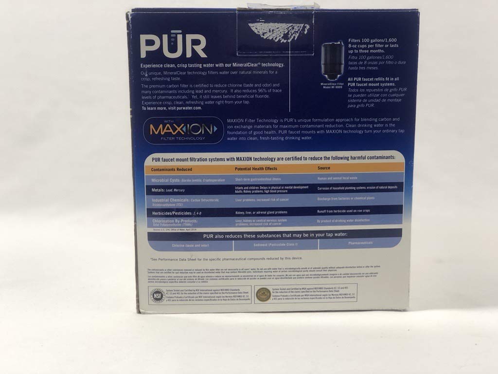 PUR Faucet Maxion Technology + 2 filters