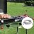 ATKKE 10FT High Pressure Propane Extension Hose with Conversion Couplings Kit, Steel Braided Propane Gas Line with Pipe Fitting 3/8" Flare for BBQ Grill, Heater, Fire Pit