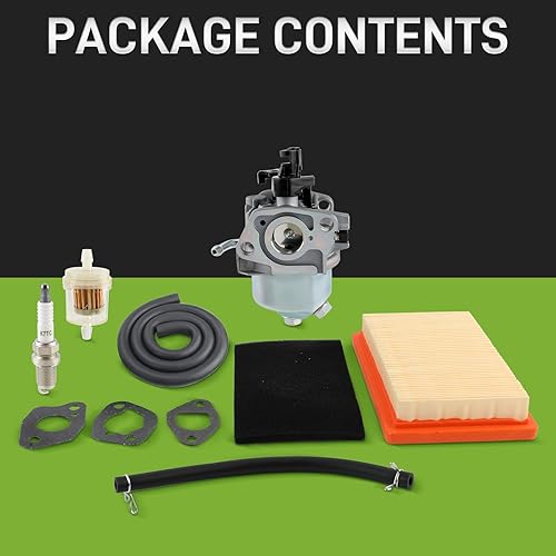 Miniatura 6 de Carburador 16100-ZG9-M12 con afinación compatible con Honda GXV140 HR215 HRB215 HRM215 HRC215 6865059 BE52BD cortadoras de césped Asamblea de