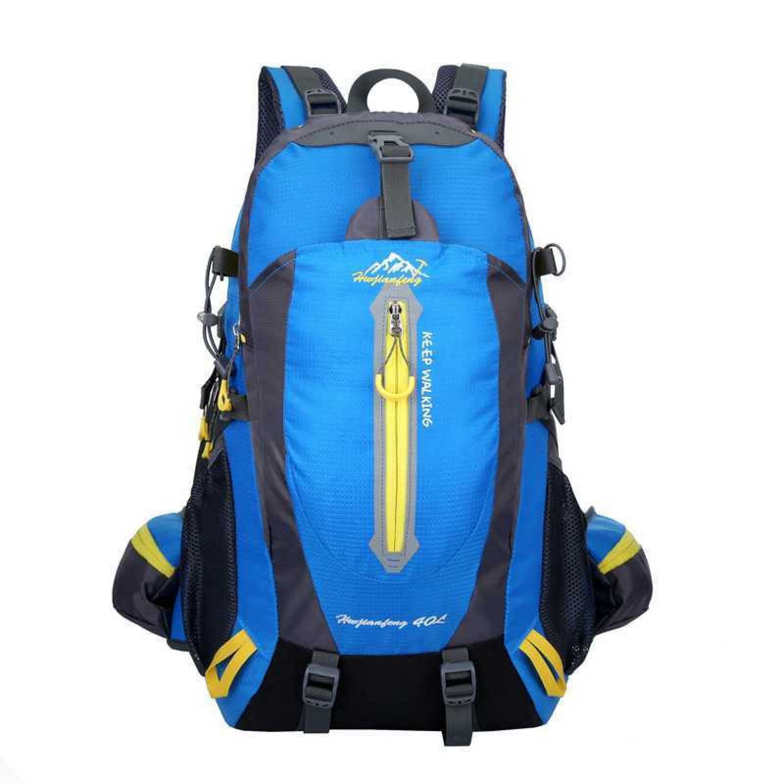 40L Borsa da arrampicata impermeabile Zaino da viaggio Borsa da bicicletta per bici Campeggio Escursione Zaino per laptop Zaino da esterno per uomo Donna Borse sportive