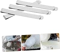 Vista 2 de Mobestech 2sets Sugar Machine Candy Clips Reusable Stainless Steel Candy Floss Making Supplies 10pcs*2