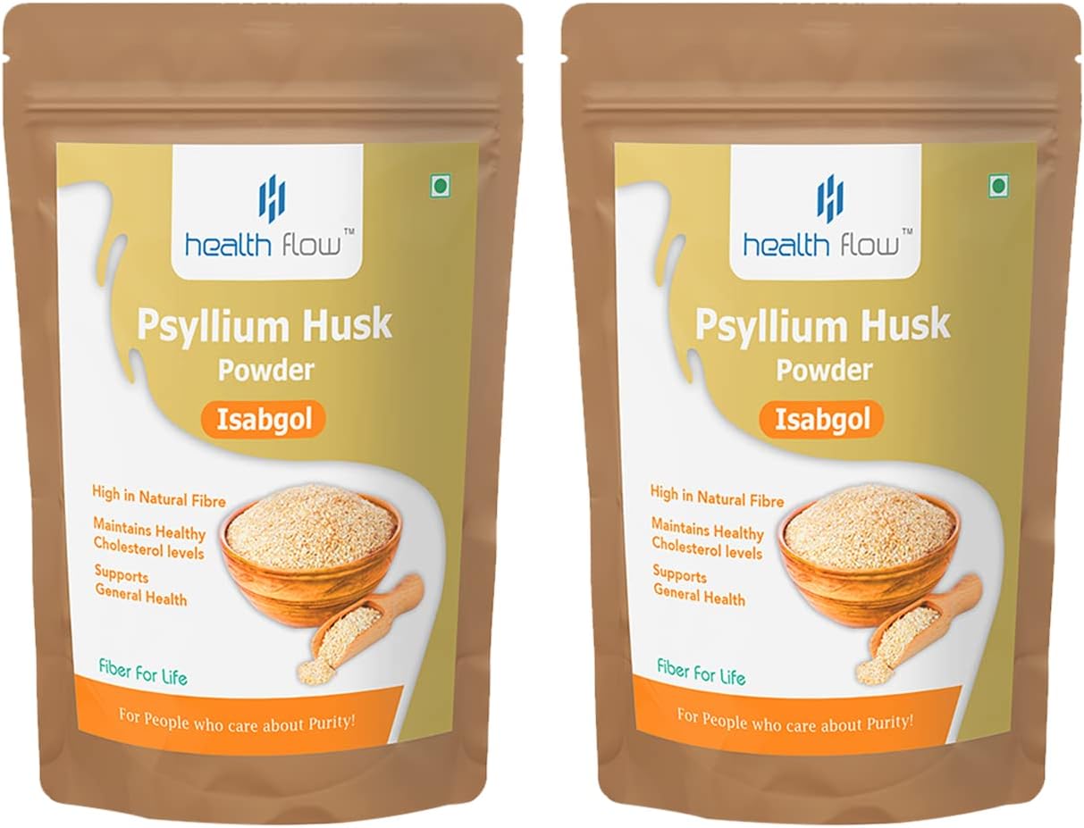 Psyllium Husk Powder Isabgol โ 100gm Fibre Supplement for Digestion Pack of 2