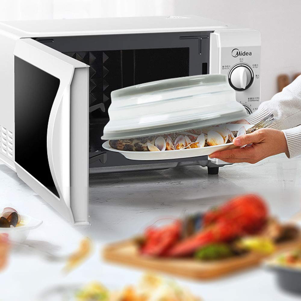 Couvercle Anti-éclaboussures Pour Micro-ondes - Résistant à La Chaleur - Garde Les Aliments Frais