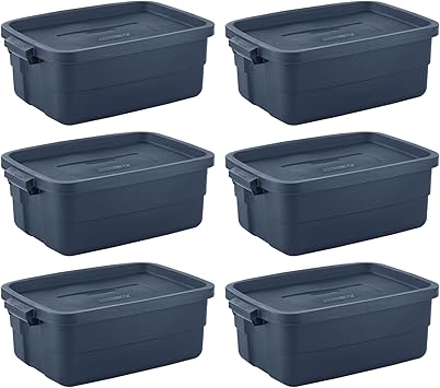 rubbermaid roughneck tote lids