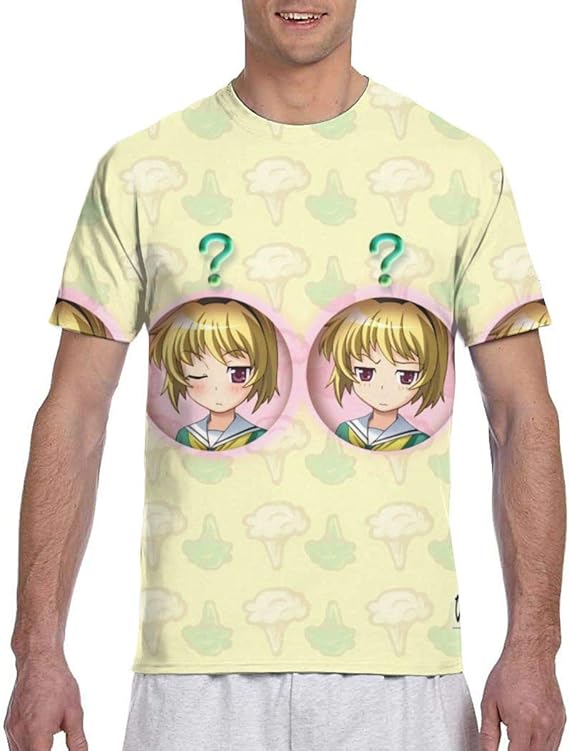 Amazon Co Jp Tシャツ メンズひぐらしのなく頃に 7 男女兼用 子供用 3dプリント 人気 柔らかい 半袖 吸水速乾 ゆったり 夏服 シャツ 下着 快適 日常用 肌着 プレゼント ファッション