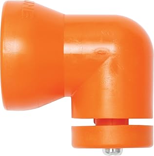 Loc-Line - 60531 Coolant Hose Component, Acetal Copolymer, Shield Mounting Elbow with Washer and Screw, 3/4