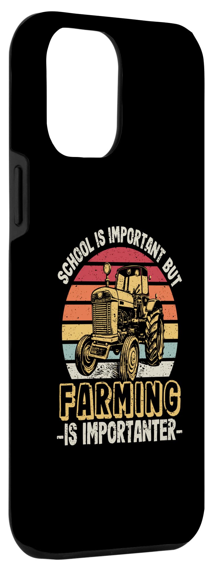 iPhone 15 Plus School is important but farming is importanter Case - Image 3