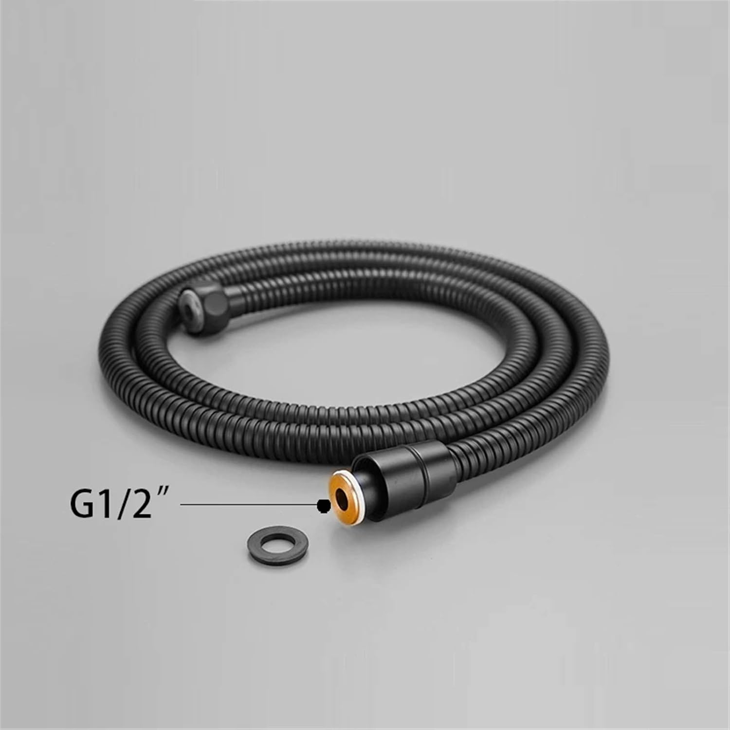 布おむつスプレー、トイレビデスプレー、温冷ミキサーソリッドブラスシャッタフシャワー、浴室潅水キット洗濯機、クロム (色 : マットブ