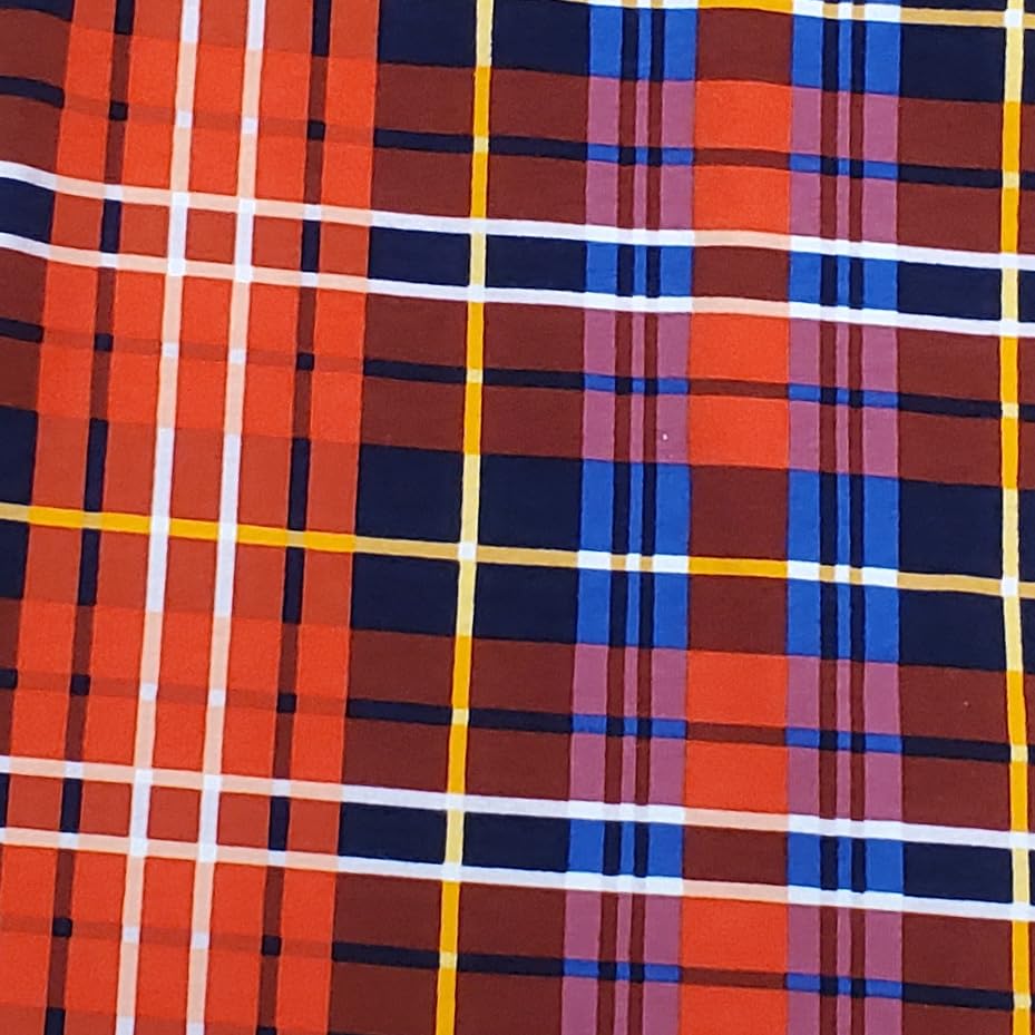 Women's Red Plaid Skirt3