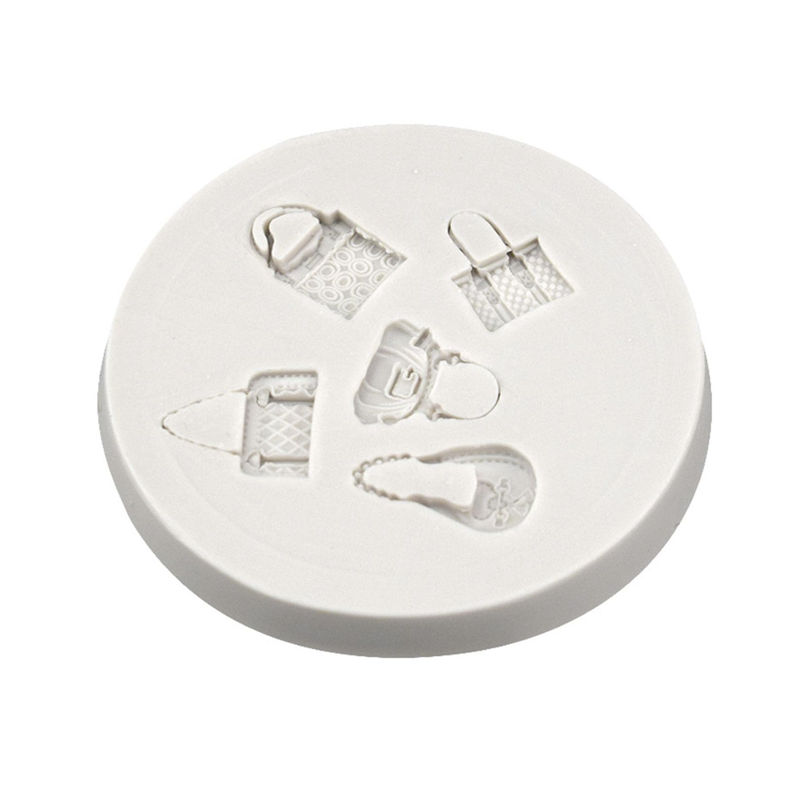 Xinsheinelry Bag Silicone Mold Cake Pastry Baking Mold Cake Decorating Tool for Making Chocolate Fondant Cupcake Molds Fondant Molds for Decorating Christmas Silicone for Tools