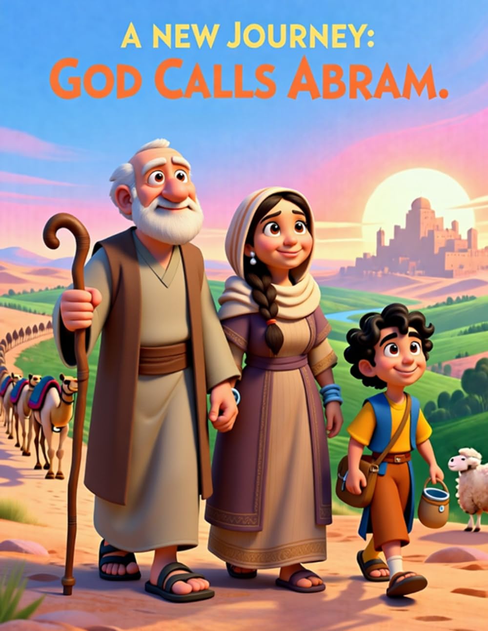 Bible Stories, A New Journey: God Calls Abram, [The Story of Abraham] , Christian Children's Stories, Sunday School Story Book: Religious, ... Book, Biblical Stories for Kids, Noah's Ark
