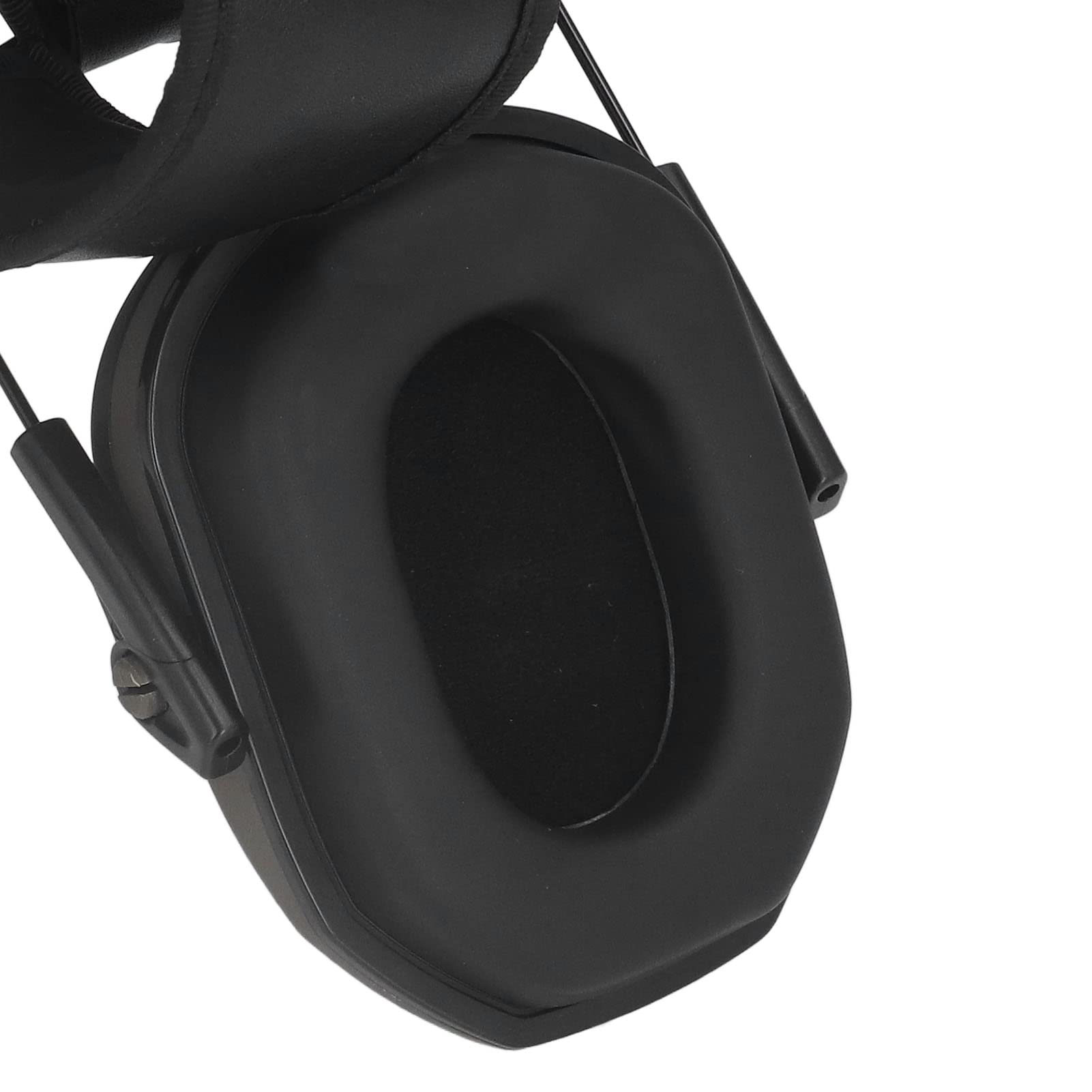 Nauszniki do Ochrony Słuchu, Stereo NRR 22dB Wejście 3,5 Mm Funkcja Głośnika Oddychające Elektroniczne Słuchawki Nauszniki do Strzelania w Pomieszczeniach (Zielony OD)