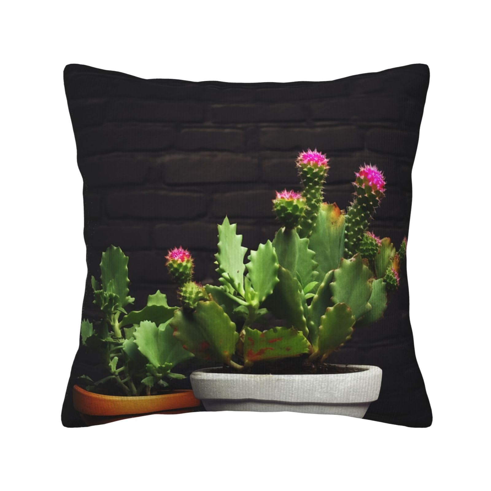Coussin velours côtelé fleuri pour canapé : créez un salon cocooning et chaleureux