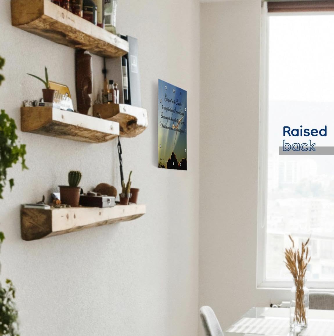 3dRose DPP_9200_2 The Serenity Prayer-Wall Clock, 13 by 13-Inch