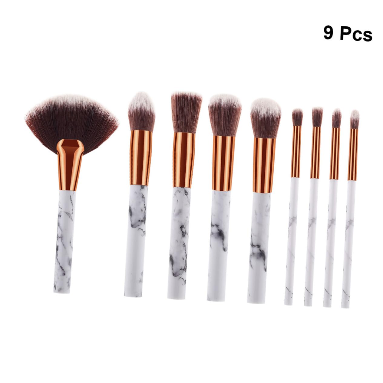 MAGICLULU 27 Piezas Brocha De Maquillaje Para Mujer Rubor Delineador De Ojos Brocha Para Polvos Pincel De Maquillaje Profesional Kit De Cosmetología Herramientas De Belleza Importante