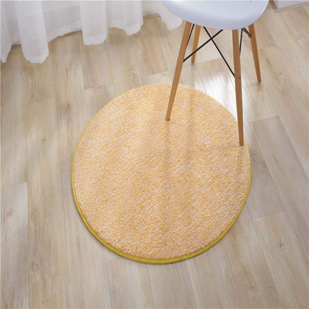 Tapis rond solide antidérapant pour éviter les glissades au saut du lit