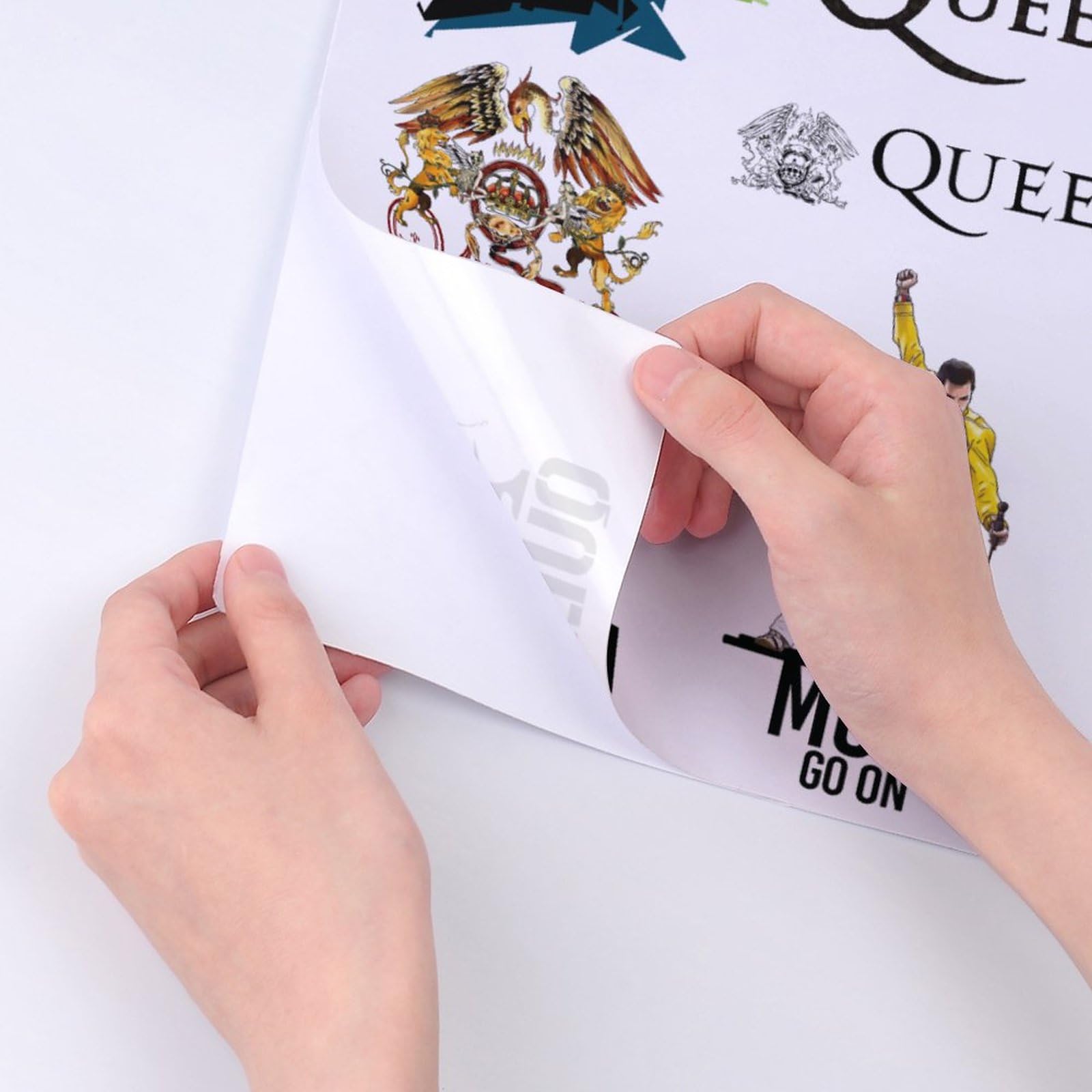 Amazon.co.jp: シール Queen クイーン クイーンバンド クイーンバンド