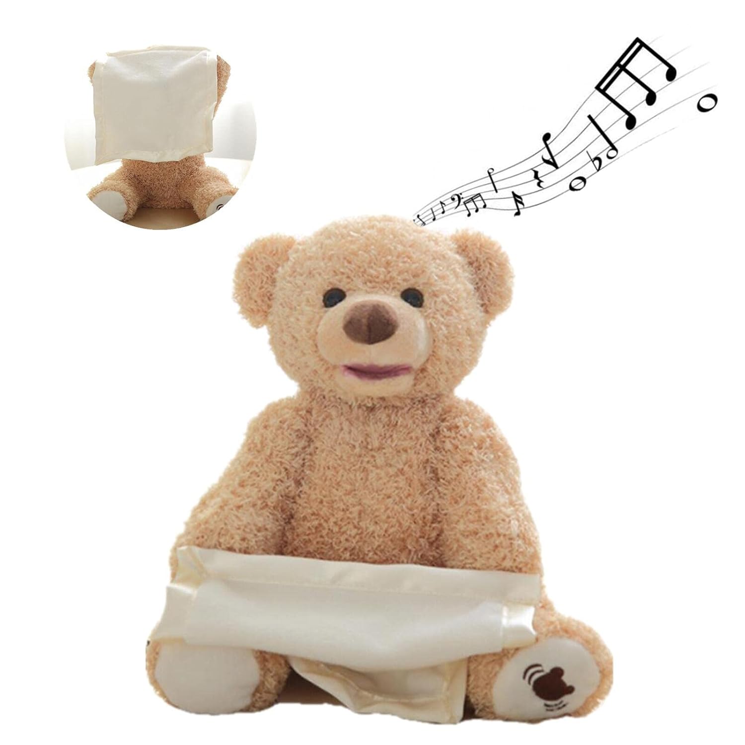 musical stuffed bear