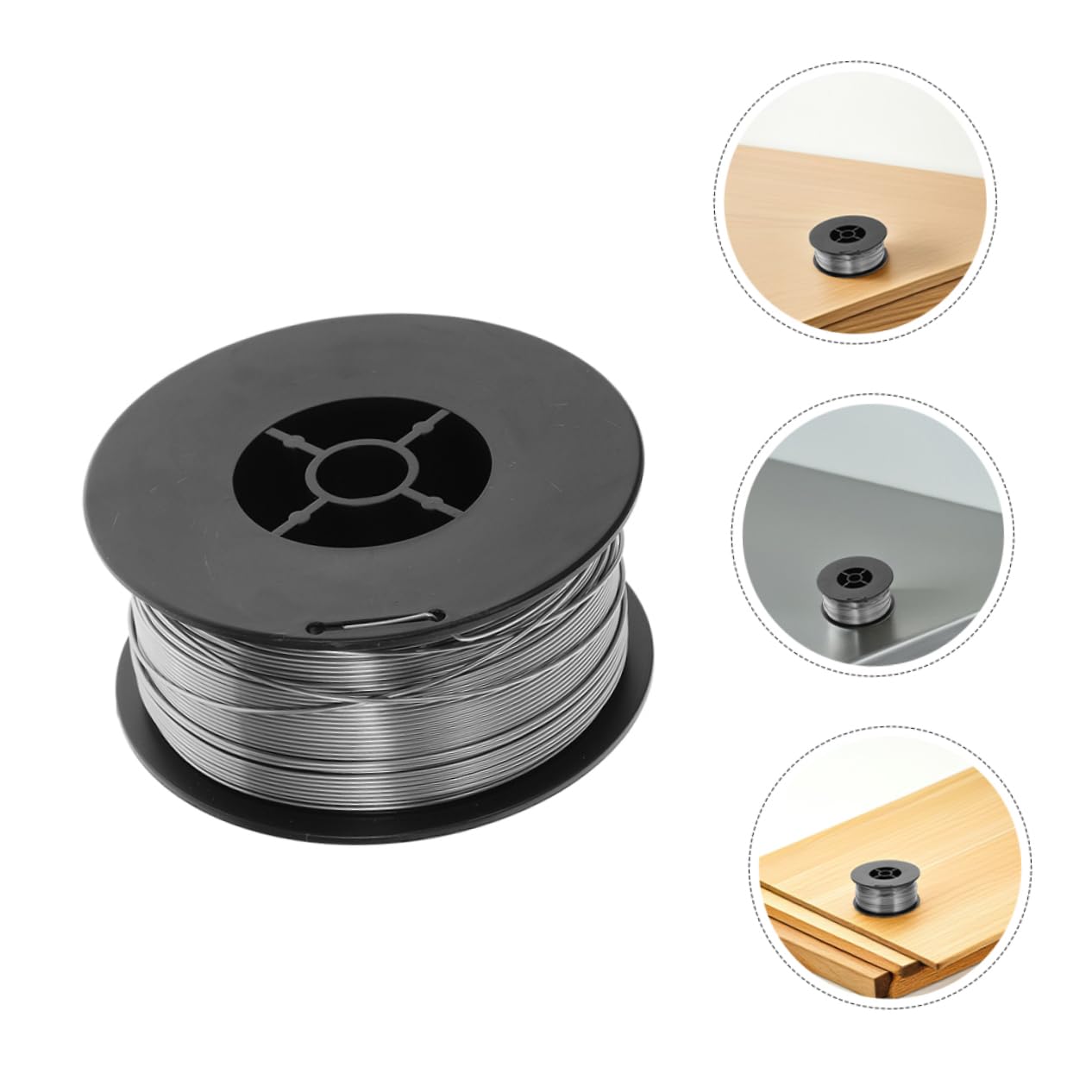 Hilo de Soldadura sin Gas de Acero al Carbono 0, 8mm 1 Kg