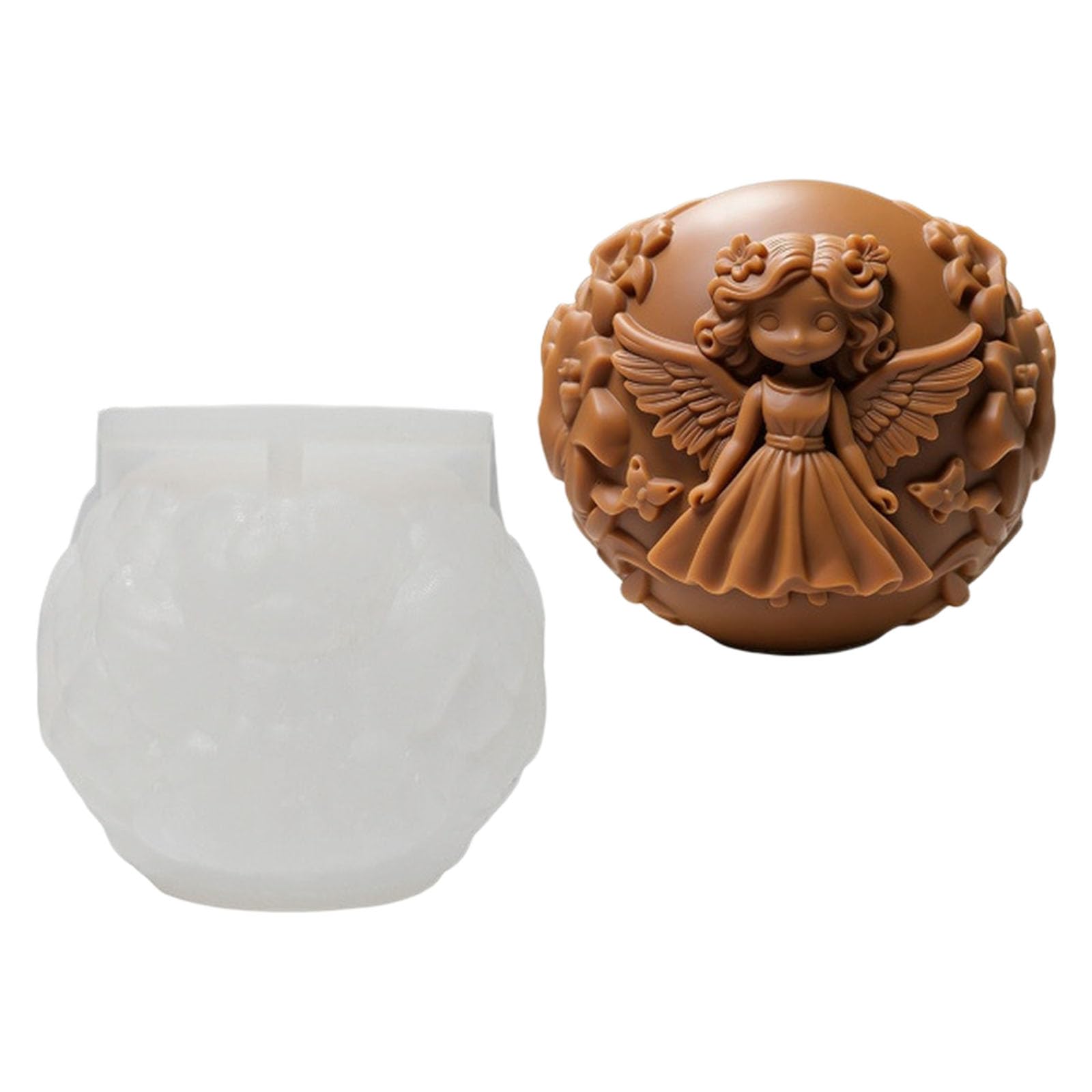 Jazuaiao Sturdy Silicone Angelic Wing Craft Multipurpose for Soaps Decorative Plasters Creation Soap Crafting
