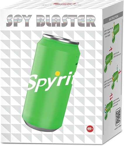 Miniatura 8 de AGM MASTECH Pistola de juguete transformadora de latas de soda, dispara dardos de espuma suave, incluye objetivo de disparo, regalo ideal para niños