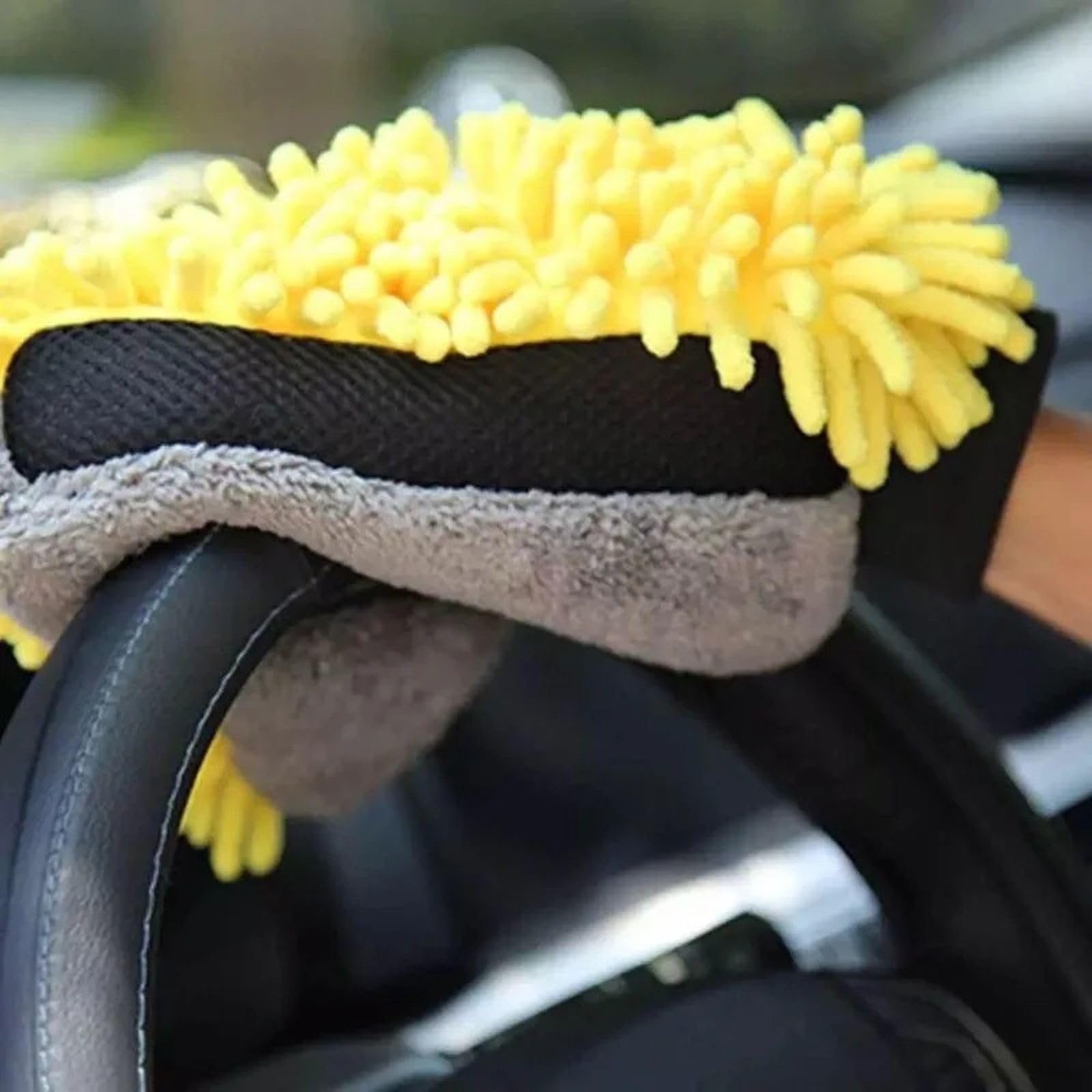1/5pcs Guanti Lavaggio Auto Impermeabile Microfibra Guanti Ciniglia Auto Pulizia Mitt Detailing Spazzola