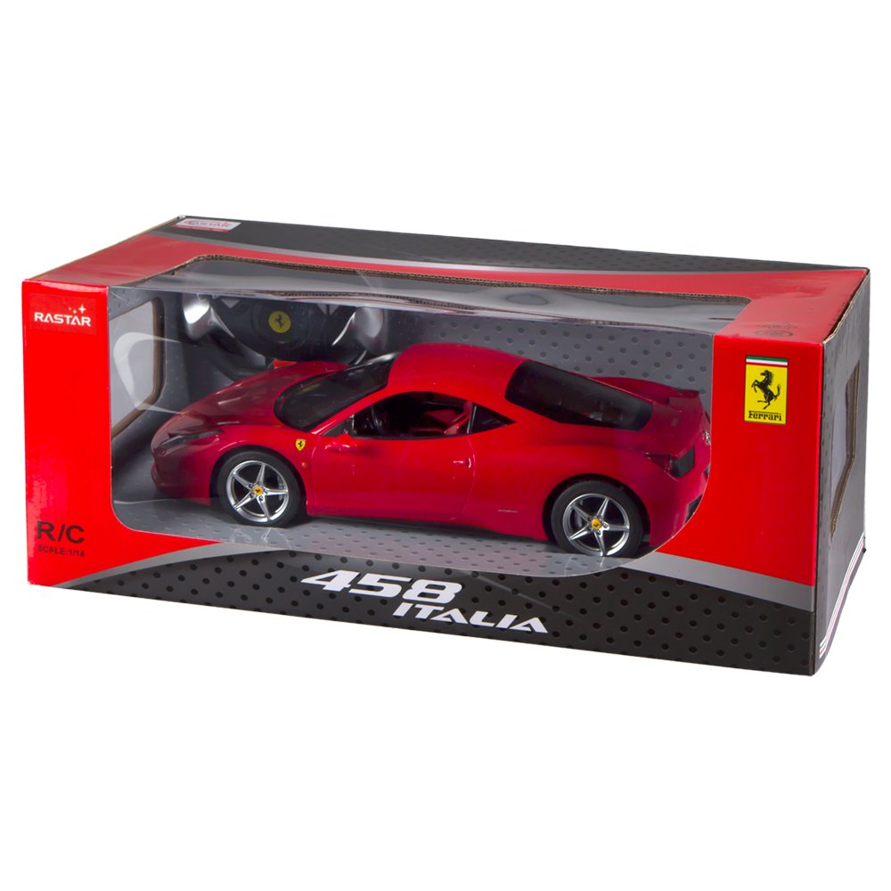 Rastar - Radio samochodowe 1:14 - Ferrari 458 (41110)