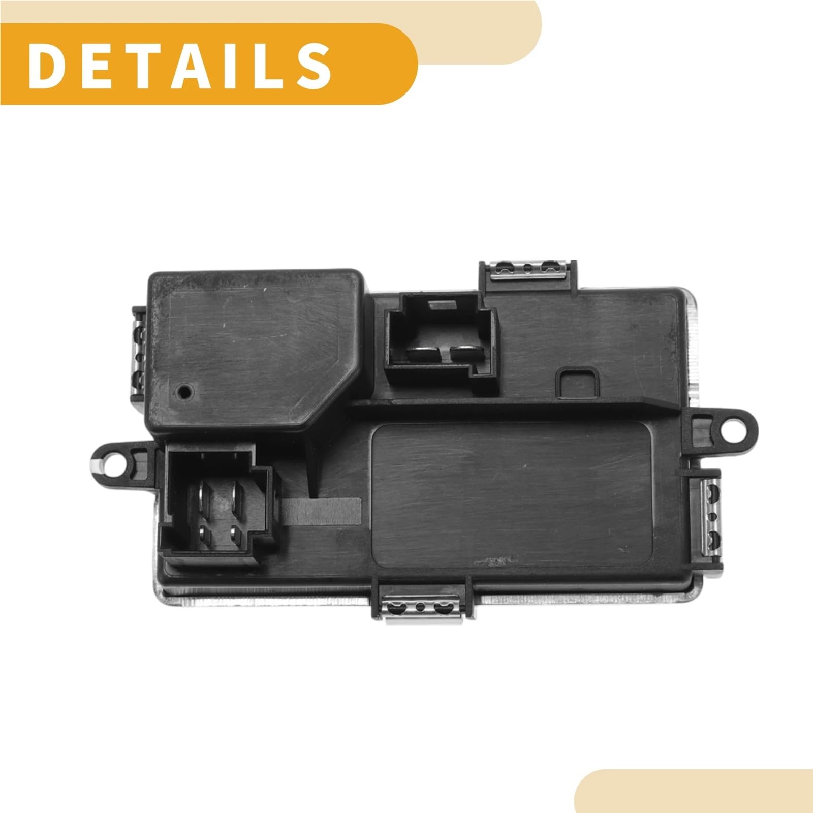 Resistencia del Ventilador del Calefactor Resistencia del Motor del Ventilador del Sistema de climatización 97062442302 para Porsche Panamera Componente de plástico y Metal