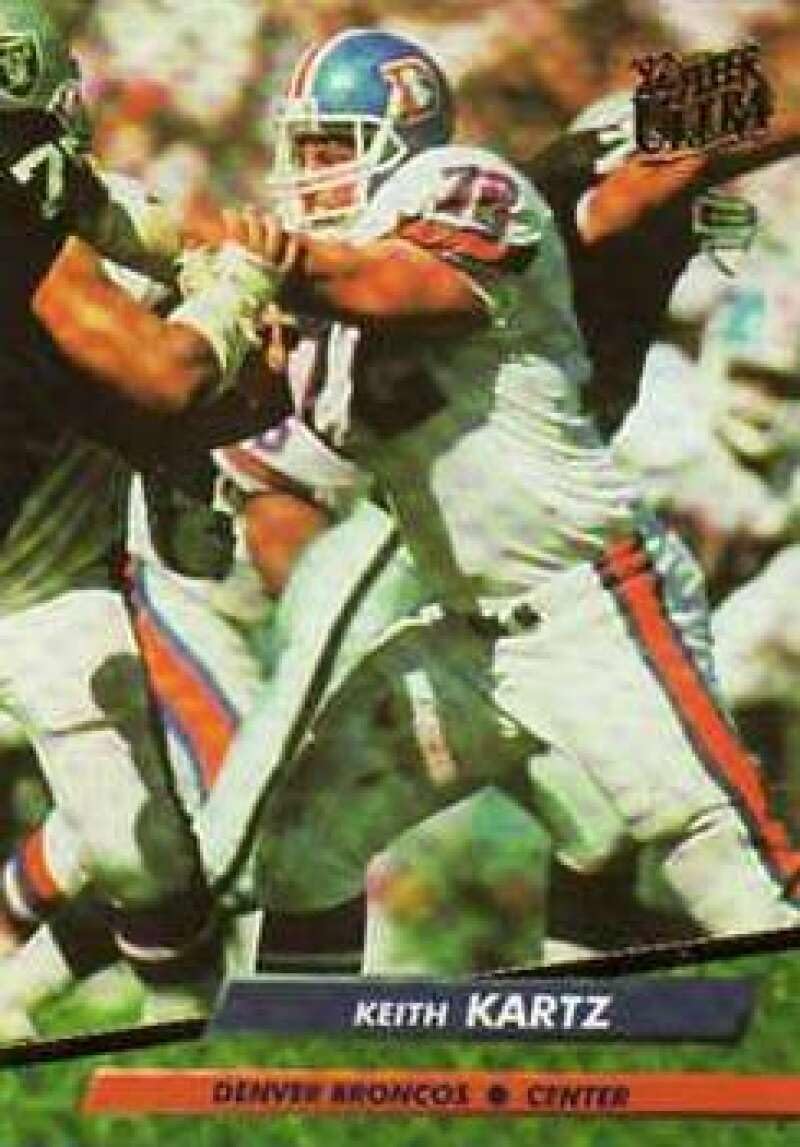 1992 Fleer Ultra #101 Keith Kartz Denver Broncos NFL Football Card NM-MT