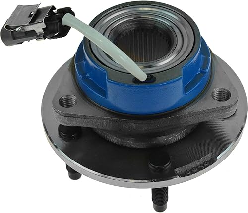 Miniatura 7 de TRQ Kit de 4 cojinetes de rueda y buje delantero y trasero para Buick Chevy Pontiac Saturn