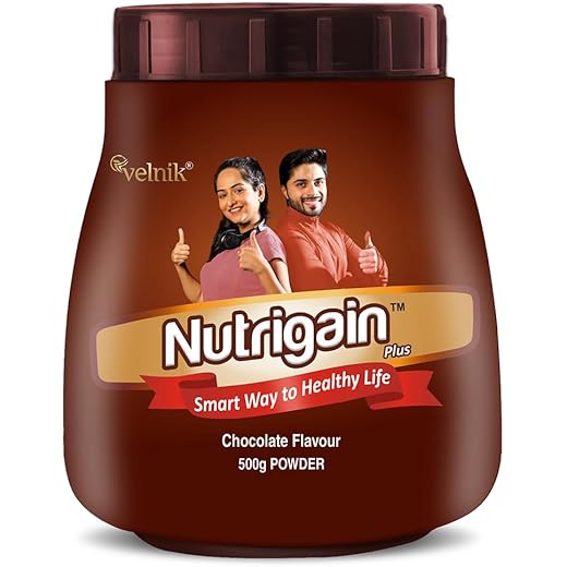 Nutrigain Plus Ayurvedic Weight Gainer 500gm
