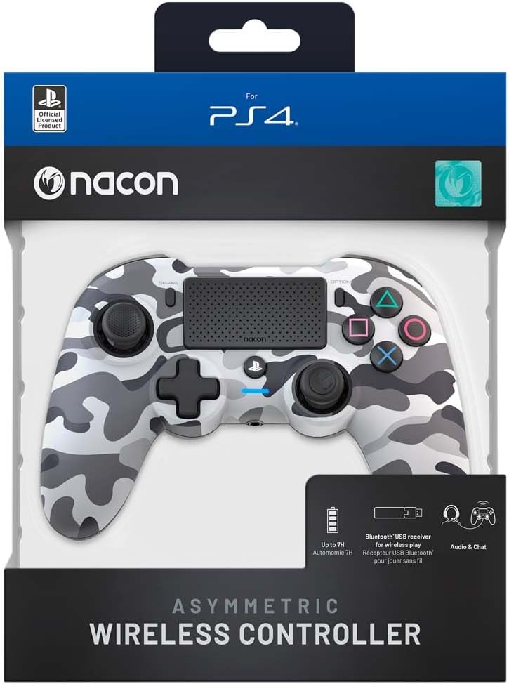 Controller Nacon PS4 Color Edition Cablato Blu – Buone Condizioni (Ricondizionato)