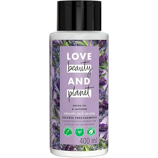 Love Beauty Planet Smooth & Serene Shampoo 400ml