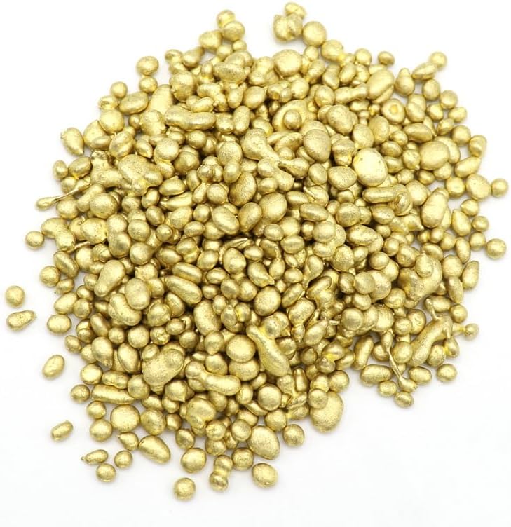 100/200/500G H75 Brass Granules Jewelry Tools Brass Casting Grains Material Granules DIY Craft Necklaces Pendants Casting (100G)